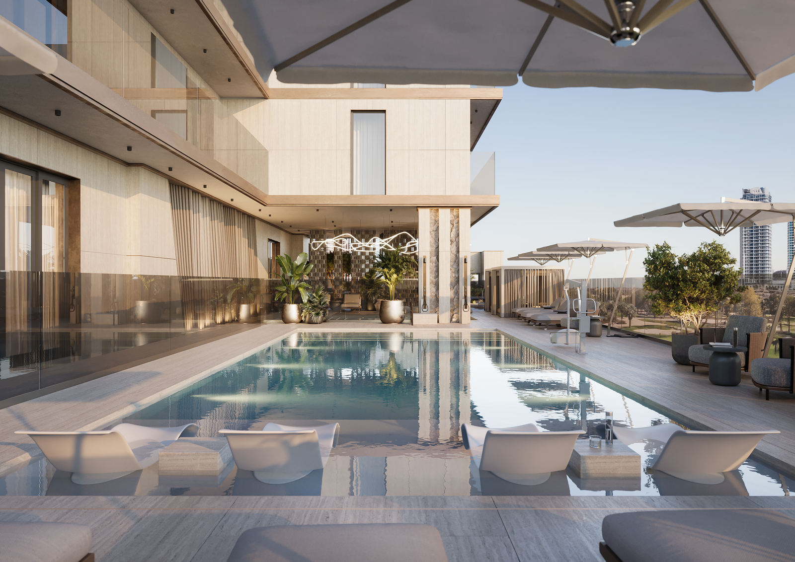 Temperature-Controlled Pool